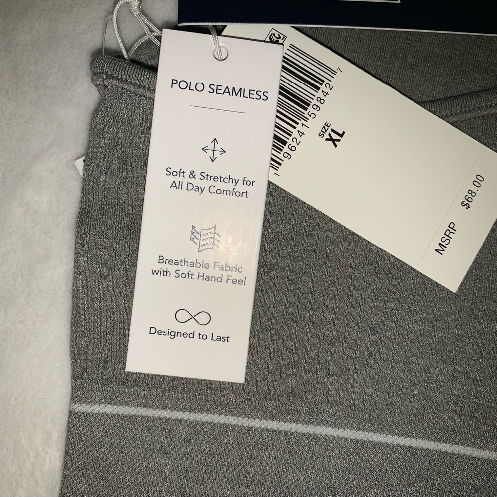 Polo Ralph Lauren gray sports bra size XL new with tags - Picture 5 of 7